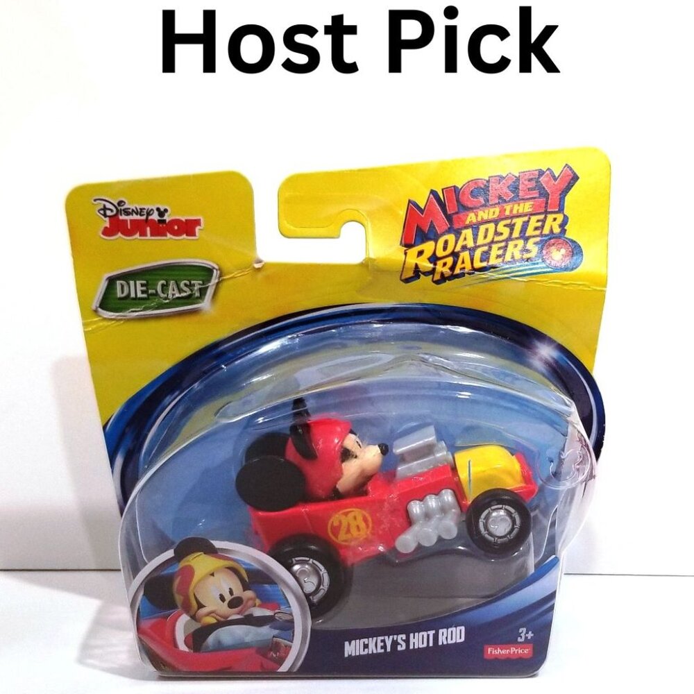 🎀Disney Junior Mickey's Hot Rod, NEW                          🎀$5 or 5 for $10